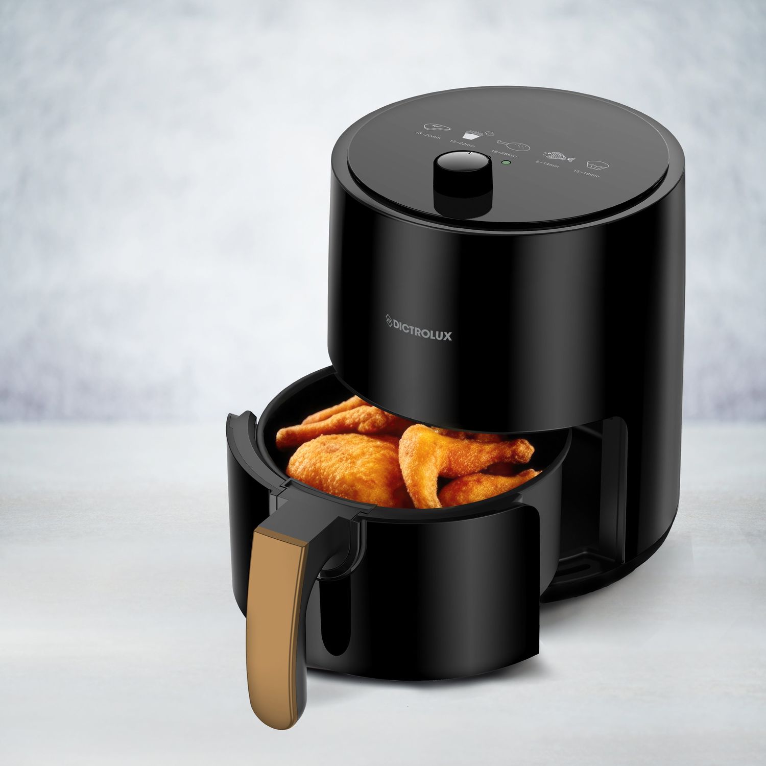 DICTROLUX - Friggitrice ad aria 2,5 litri 1200 Watt